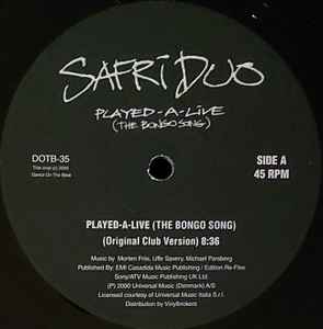 Safri Duo ‎– Played-A-Live (The Bongo Song) (MINT, NUEVO SELLADO) BOX18