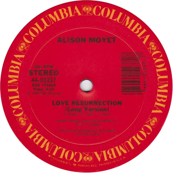Alison Moyet – Love Resurrection (VG+) BOX1
