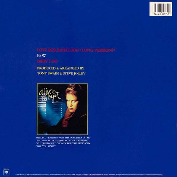 Alison Moyet – Love Resurrection (VG+) BOX1