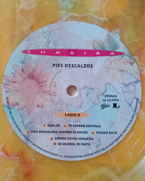 Shakira - Pies Descalzos - 30th Anniversary Edition (NUEVO, SELLADO) BOXV30
