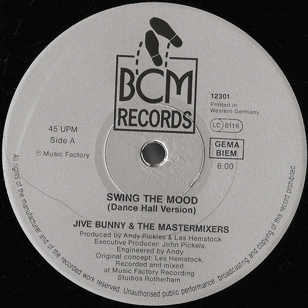 Jive Bunny And The Mastermixers – Swing The Mood (VG+) BOX14