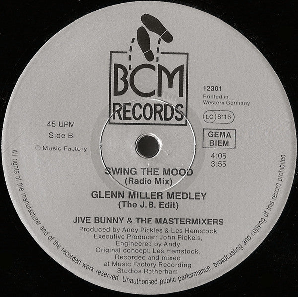 Jive Bunny And The Mastermixers – Swing The Mood (VG+) BOX14