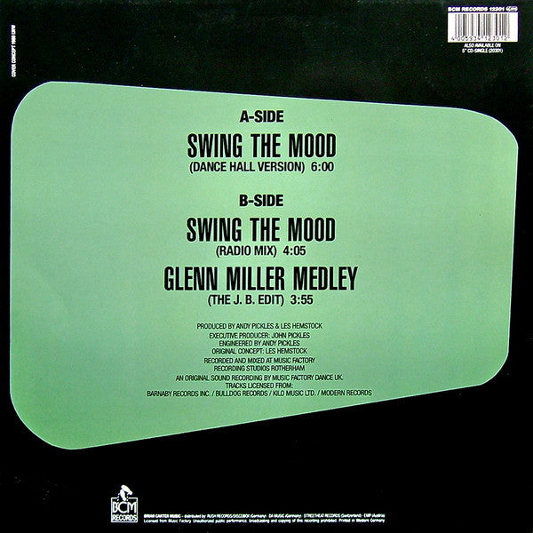 Jive Bunny And The Mastermixers – Swing The Mood (VG+) BOX14