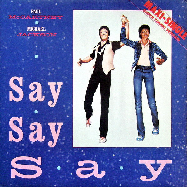 Paul McCartney & Michael Jackson – Say Say Say (NM, FUNDA EX) BOX22