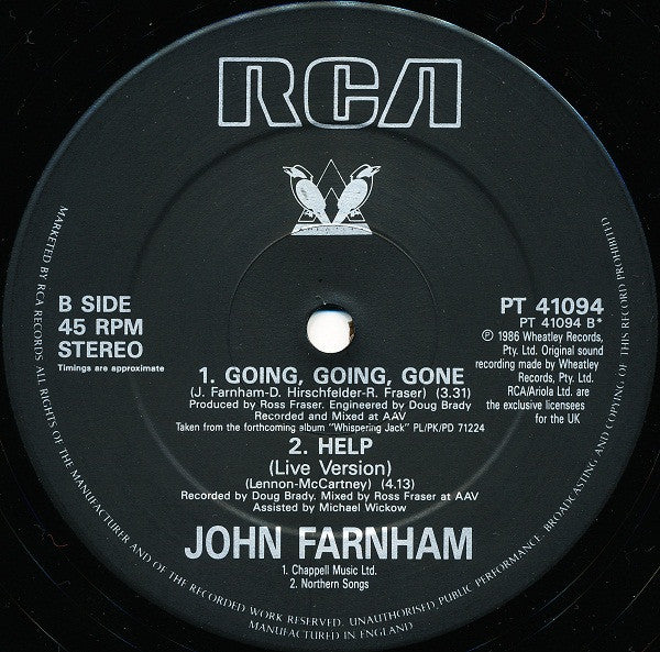 John Farnham – You're The Voice (NM) BOX26