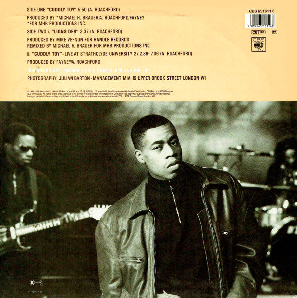 Roachford – Cuddly Toy (Extended Mix Plus Live Version)(NM) BOX6