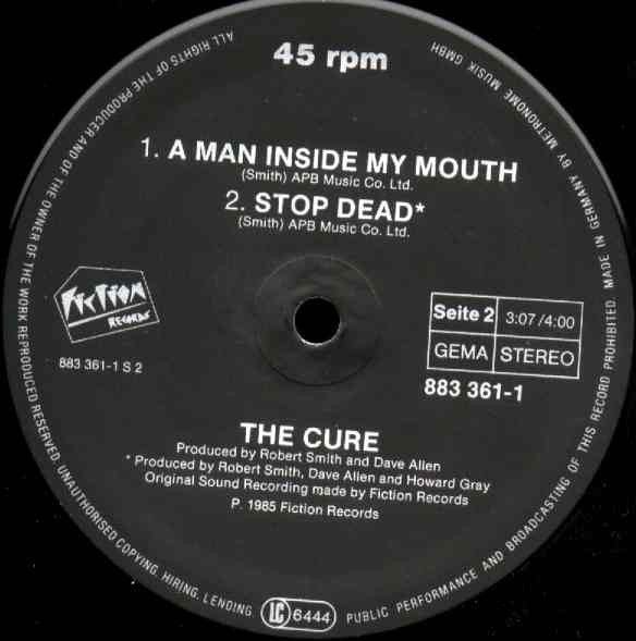 The Cure – Close To Me (NM, FUNDA VG+) BOX5