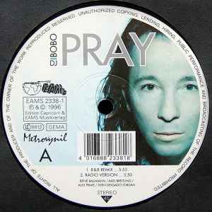 DJ BoBo ‎– Pray (Funda VG+ Generica de sello, Estado EX) BOX8