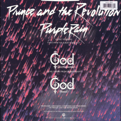 Prince And The Revolution – Purple Rain (VG+, EX) BOX5