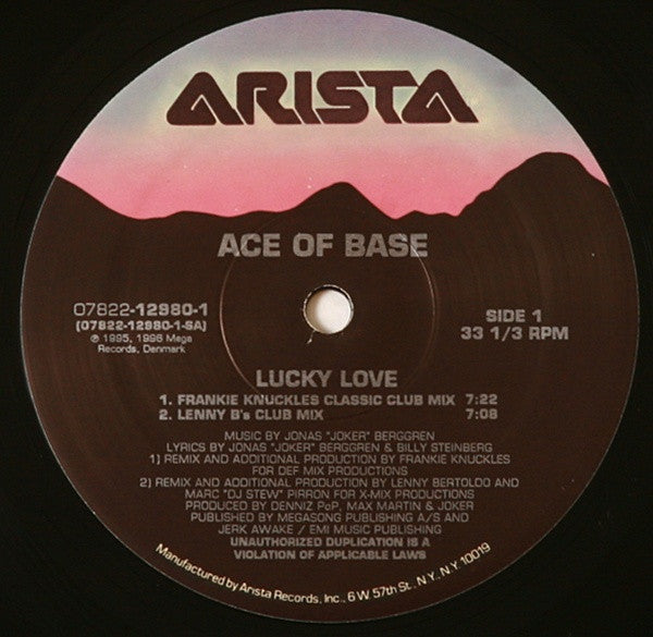 Ace Of Base – Lucky Love (MINT, SELLADO DE ÉPOCA) BOX1