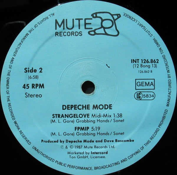 Depeche Mode – Strangelove (NM) BOX18