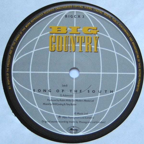 Big Country – One Great Thing (Extended Mix) (NM) BOX8