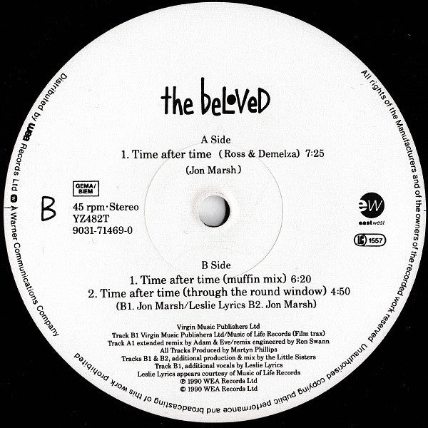 The Beloved – Time After Time (VG+) BOXE4