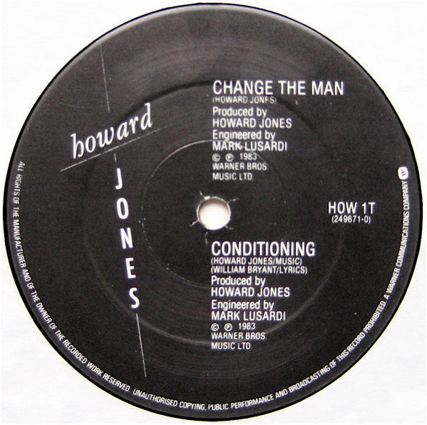 Howard Jones – New Song (VG+) BOX8