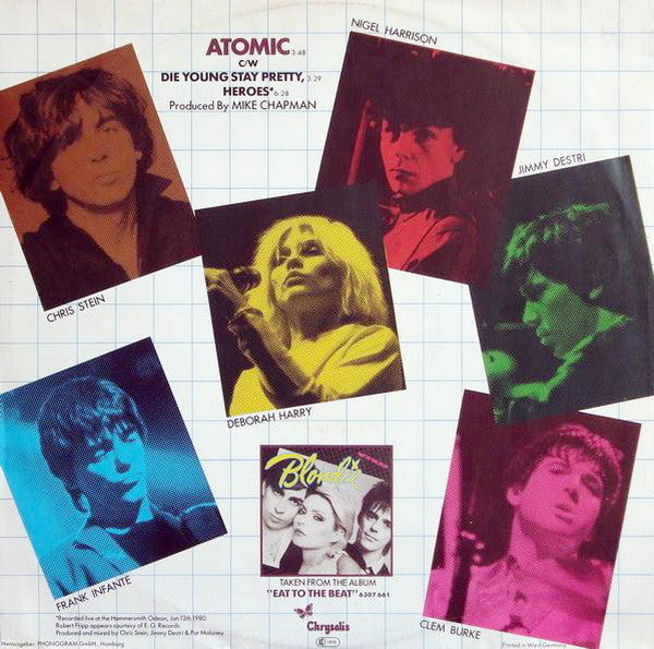 Blondie – Atomic (NM, FUNDA VG+) BOX7