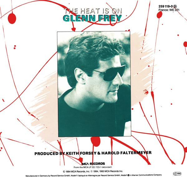 Glenn Frey – The Heat Is On (EX, FUNDA VG+) BOX12