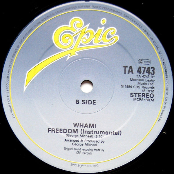 Wham! – Freedom (NM) BOX15