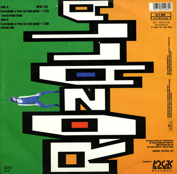 Rozalla – Everybody's Free (To Feel Good) Remix (VG+) BOX24