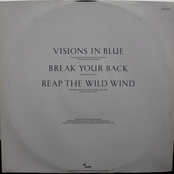 Ultravox – Visions In Blue (VG+) BOXE4
