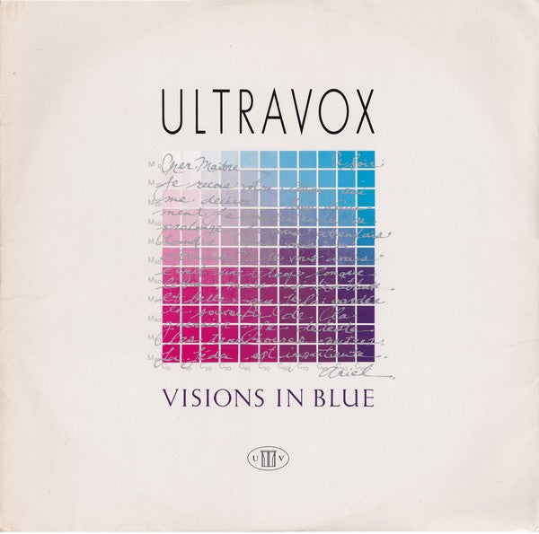 Ultravox – Visions In Blue (VG+) BOXE4