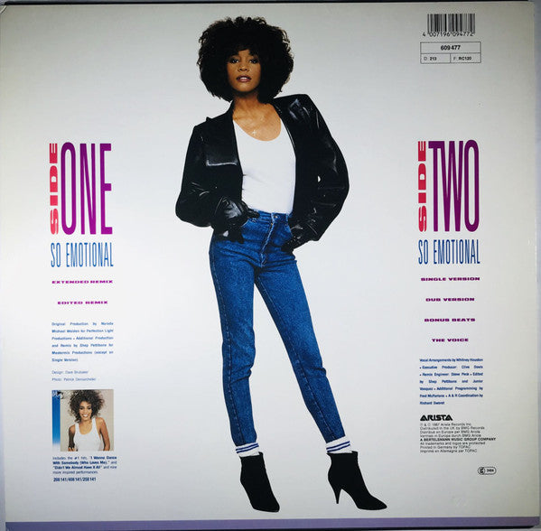 Whitney – So Emotional (EX, FUNDA NM) BOX8