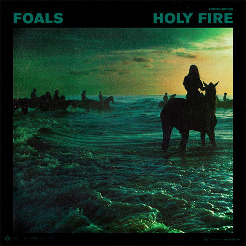 Foals ‎– Holy Fire (NUEVO, SELLADO, Box Set – Vinyl LP (Black &amp; Yellow Marbled) + CD + DVD + 7") BOXV1