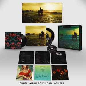 Foals ‎– Holy Fire (MINT, SELLADO, Box Set – Vinyl LP (Black &amp; Yellow Marbled) + CD + DVD + 7") BOXV1