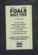 Foals ‎– Holy Fire (MINT, SELLADO, Box Set – Vinyl LP (Black &amp; Yellow Marbled) + CD + DVD + 7") BOXV1