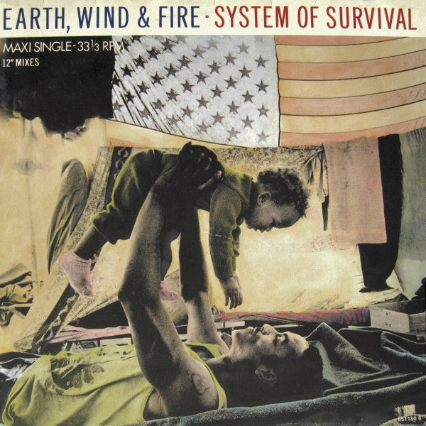 Earth, Wind & Fire – System Of Survival (12" Mixes) (EX, FUNDA VG+) BOX12