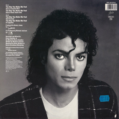 Michael Jackson – The Way You Make Me Feel (Special 12" Single Mixes) (NM) BOX31