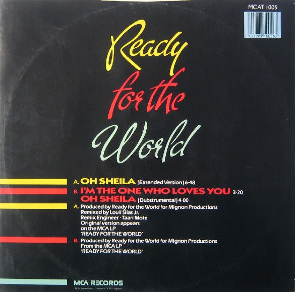 Ready For The World – Oh Sheila (NM, FUNDA EX) BOX11