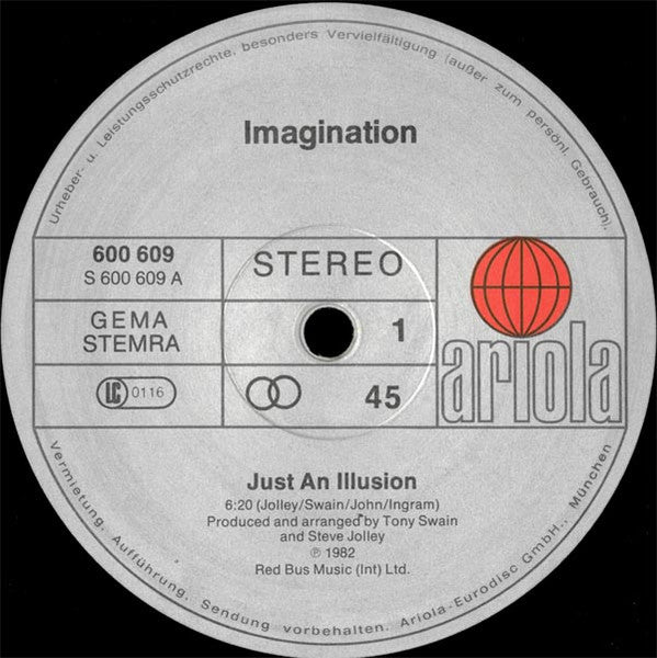 Imagination – Just An Illusion (VG+) BOX12