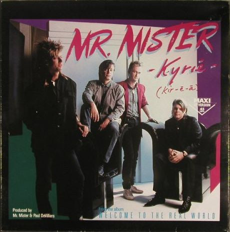 Mr. Mister – Kyrie (NM, FUNDA VG+) BOX20
