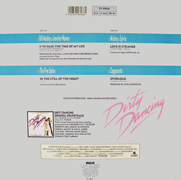 Bill Medley & Jennifer Warnes – (I've Had) The Time Of My Life (NM) BOX7