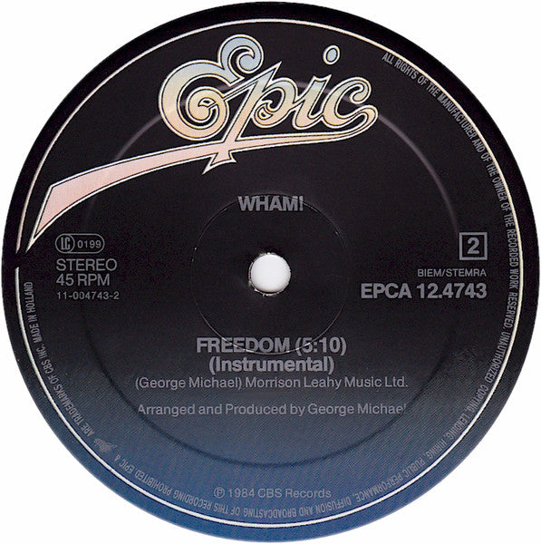 Wham! – Freedom (Long Version) (NM) BOX31