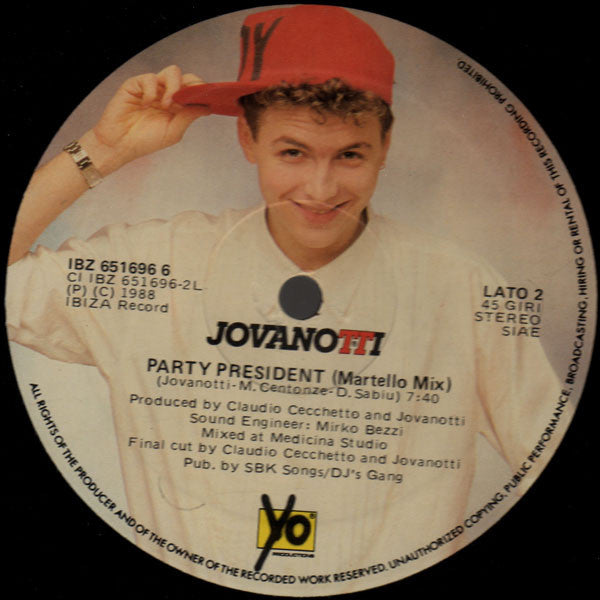 Jovanotti – Go Jovanotti Go (VG+) BOX12