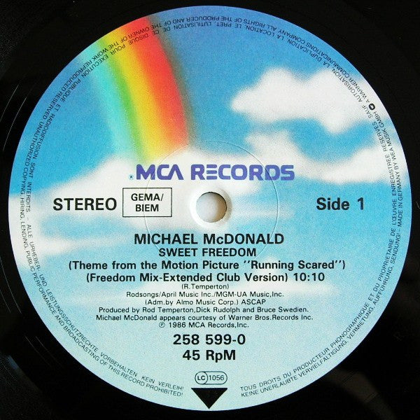 Michael McDonald – Sweet Freedom (NM) BOX31