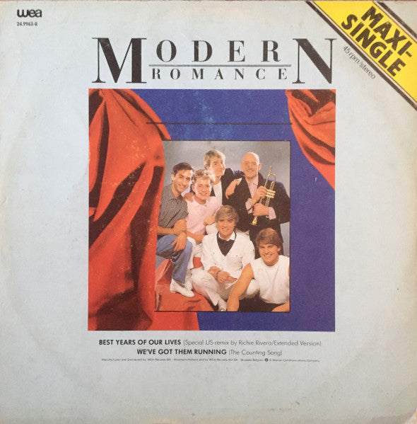 Modern Romance – Best Years Of Our Lives (ESTADO NM, FUNDA VG+) BOX31