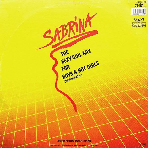 Sabrina – The Sexy Girl Mix For Boys & Hot Girls (NM, FUNDA EX) BOX10