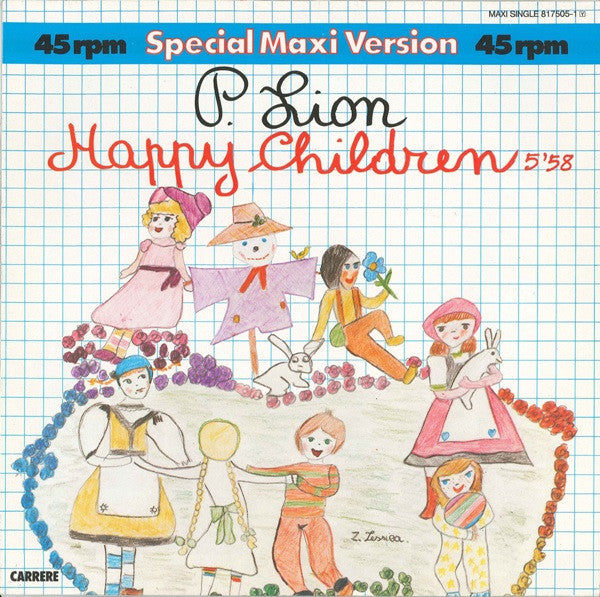 Portada de album P. Lion - Happy Children (EX) BOX24