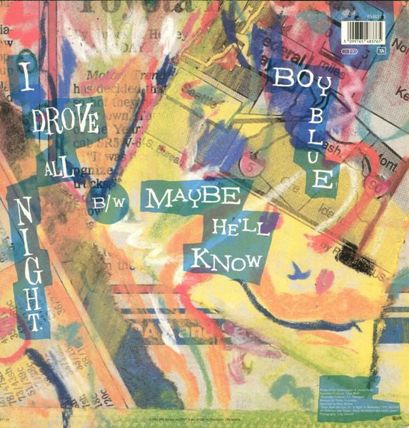 Cyndi Lauper – I Drove All Night (VG+) BOX6