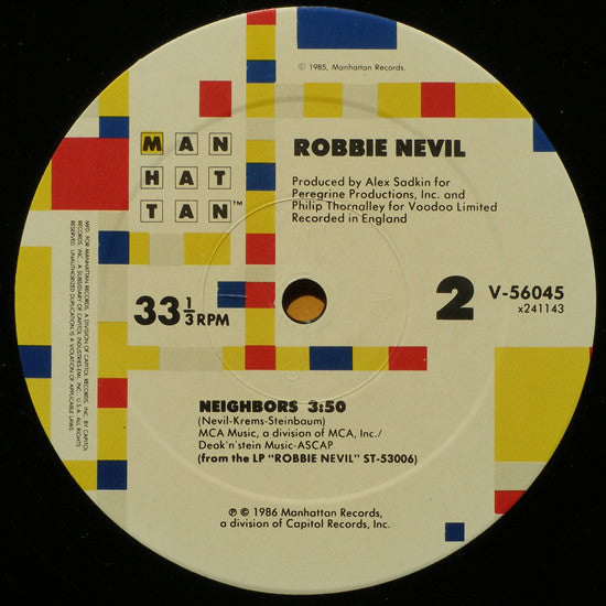 Robbie Nevil – Dominoes (VG+) BOX27