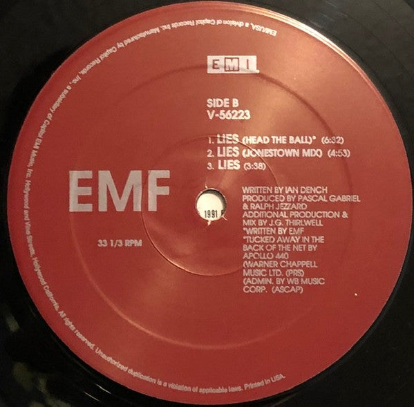 EMF – Lies (EX,FUNDA VG+) BOX17