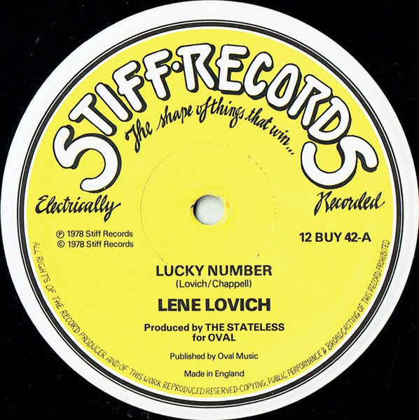Lene Lovich – Lucky Number (NM, FUNDA VG+) BOX8