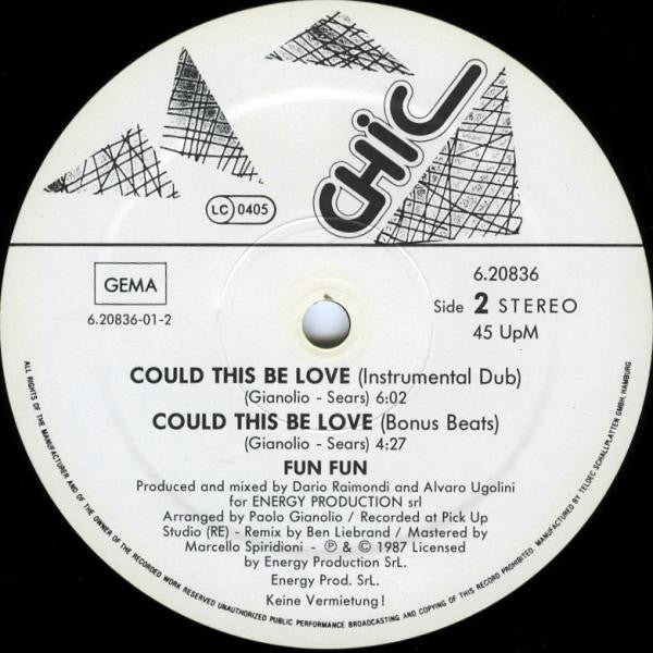 Fun Fun – Could This Be Love (NM, FUNDA VG+) BOX9