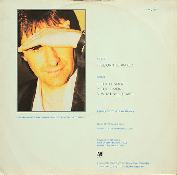Chris de Burgh – Fire On The Water (VG+) BOX17