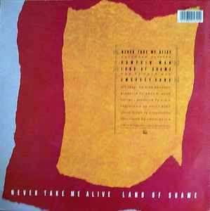 Spear Of Destiny ‎– Never Take Me Alive / Land Of Shame (NM, DISCO DOBLE) BOXE1