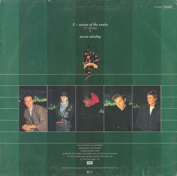 Duran Duran – Union Of The Snake (Extended Remix) (NM, FUNDA VG+) BOX1