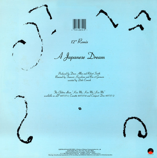 The Cure – Why Can't I Be You? (12" Remix) (NM) BOX34