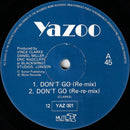 Yazoo – Don't Go (Re-Mixes) (VG+) BOX23